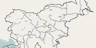 ஸ்லோவேனியா ரயில் வரைபடம்